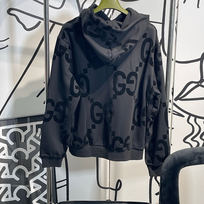 Survêtement Gucci Jacquard Monogram Gris