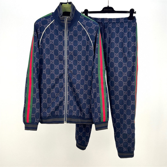 Gucci Webbing-Trimmed  Blue