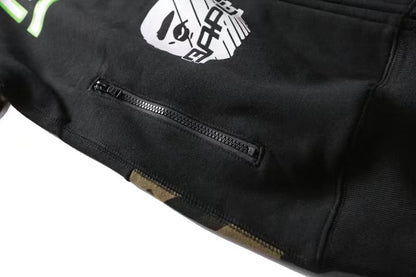 Pronta Entrega - Moletom BAPE Bmx Mask Full Zip Hoodie