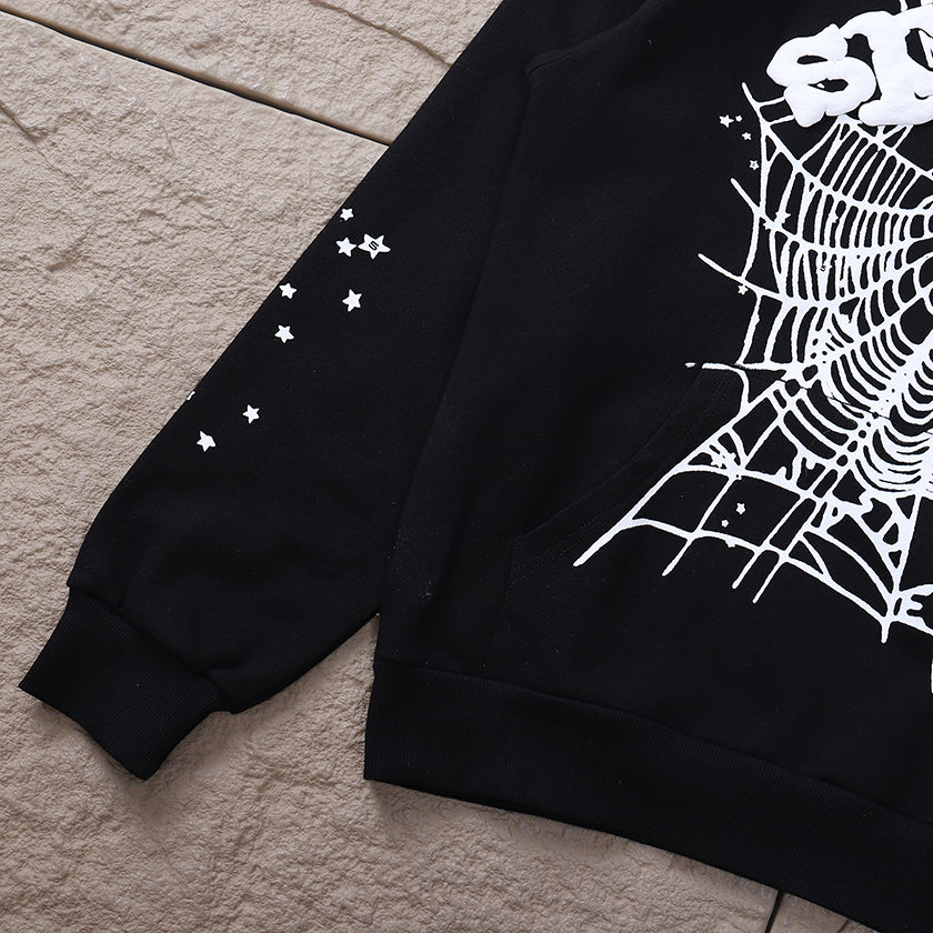 Sp5der Black Tracksuit - HYPER LIST