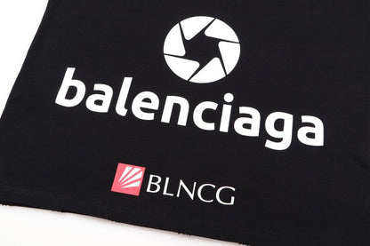 T-shirt oversize Balenciaga Top League noir 
