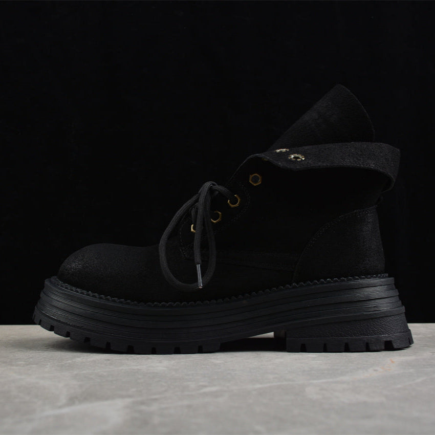 Bottes noires Miu Miu