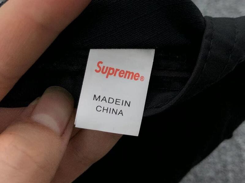 Boné Supreme Ventile Camp black - HYPER LIST