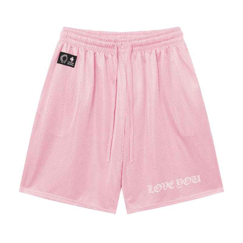 Shorts Chrome Hearts Varsity Mesh Love You - HYPER LIST