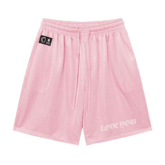 Shorts Chrome Hearts Varsity Mesh Love You - HYPER LIST