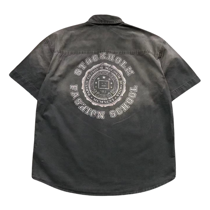 Acne Studios Polo Gray T-Shirt