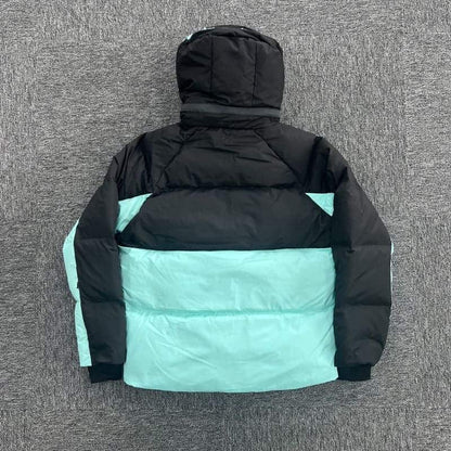 Jaqueta Puffer Synaworld black/blue - HYPER LIST
