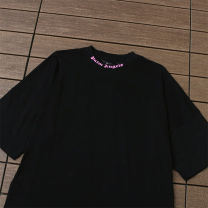 Camiseta Palm Angels Double Logo Oversized - HYPER LIST