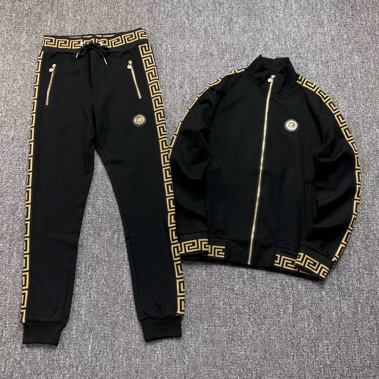 Versace Black Tracksuit - HYPER LIST