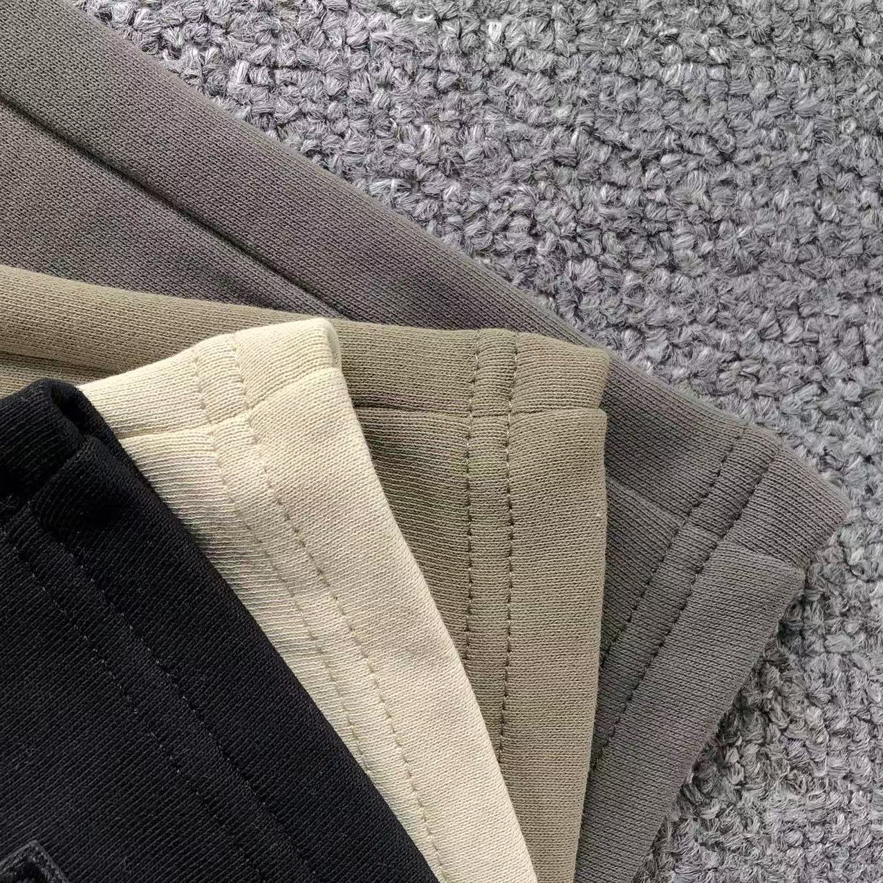 Stone Island Gray Short Set