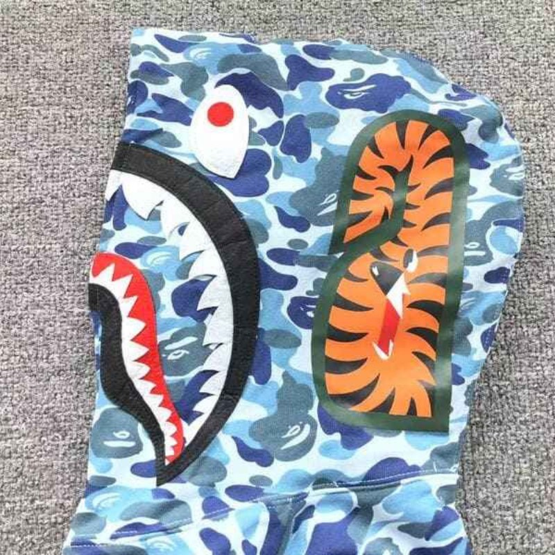 Hoodie BAPE Navy Blue