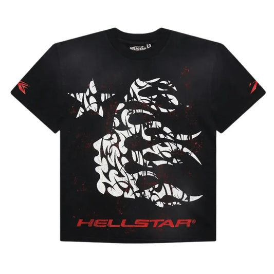 Hellstar Thorn Black Red T-Shirt