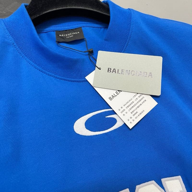Camiseta Balenciaga Basketball Series Azul - HYPER LIST