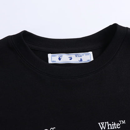 Camiseta Off-White Peace Worldwide Black - HYPER LIST