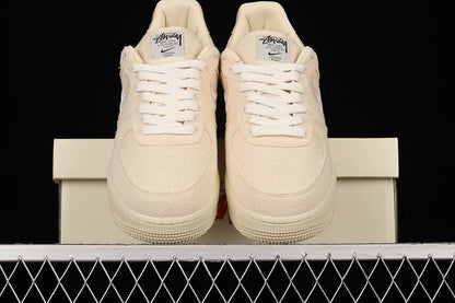 Stussy x Nike Air Force 1 Low Fossil Stone - HYPER LIST