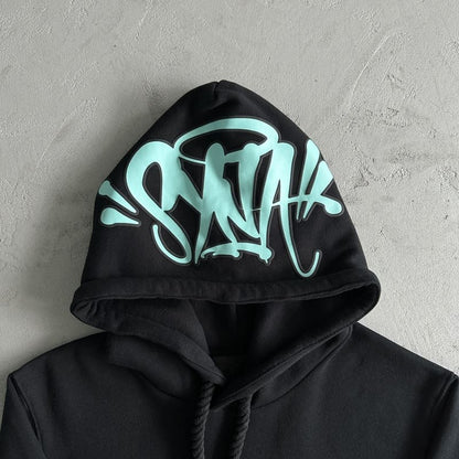 Conjunto Synaworld Logo black/blue - HYPER LIST