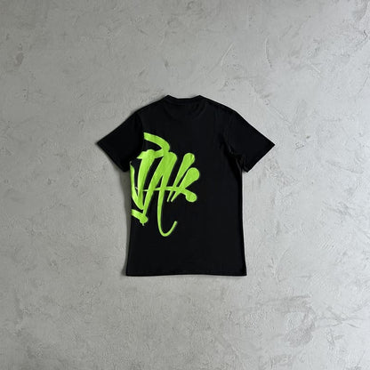 Camiseta Synaworld OG Logo Black/Green - HYPER LIST