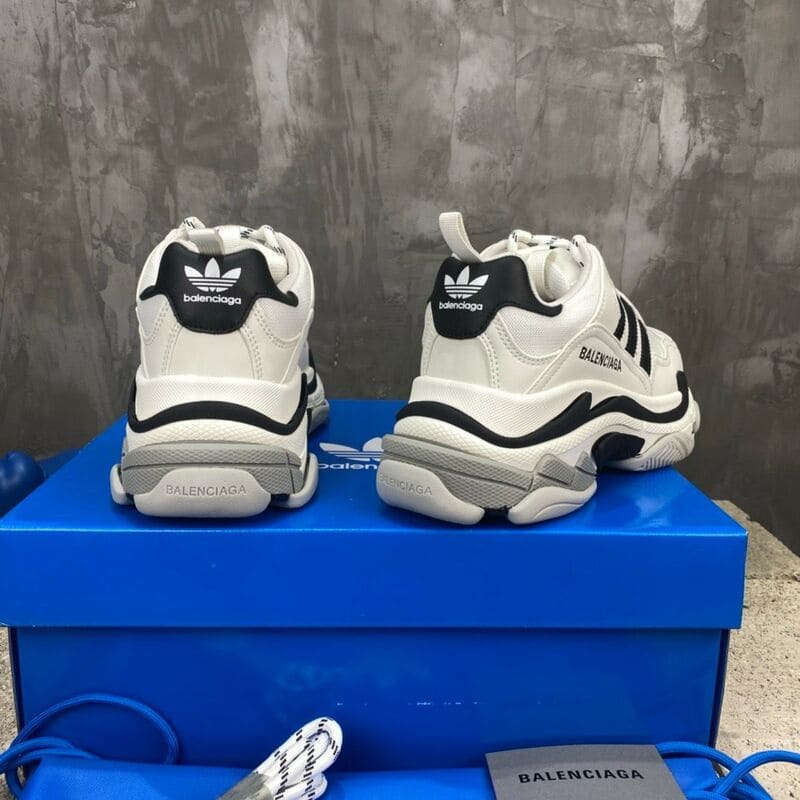 Adidas x Balenciaga Triple S White Black - HYPER LIST