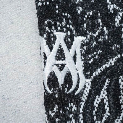 Amiri Bandana Crochet Basketball Shorts