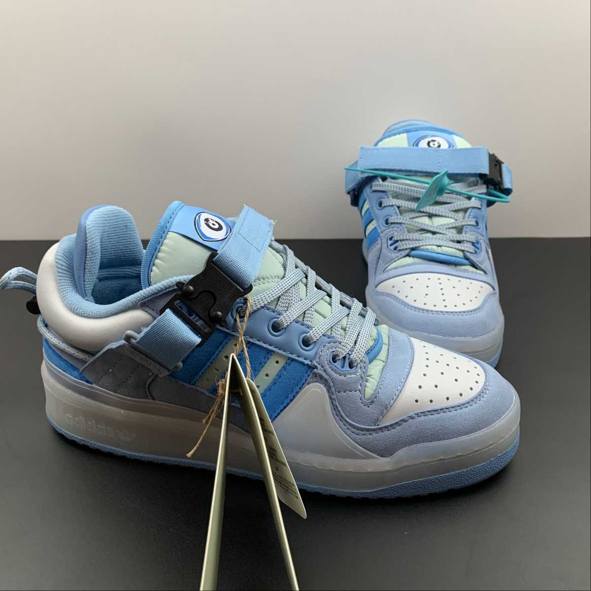 Bad Bunny x Adidas Forum Buckle Low Blue Tint - HYPER LIST
