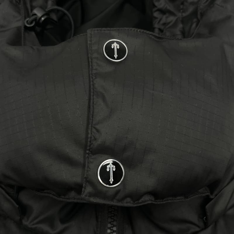 Trapstar Shooters Hooded Puffer Black/Reflective - HYPER LIST