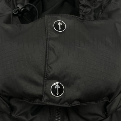 Trapstar Shooters Hooded Puffer Black/Reflective - HYPER LIST