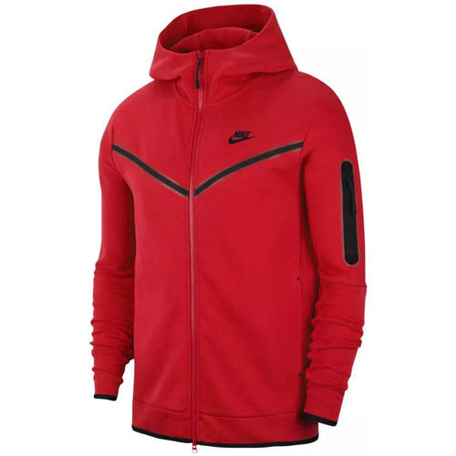 Jaqueta Nike Tech Fleece Vermelha - HYPER LIST
