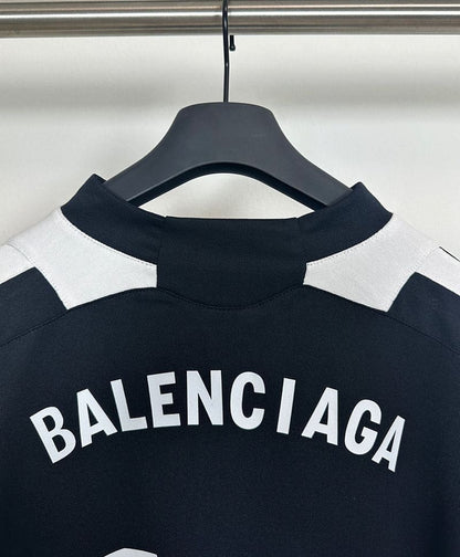 Camiseta Balenciaga Soccer T-Shirt 'BlackWhite' - HYPER LIST