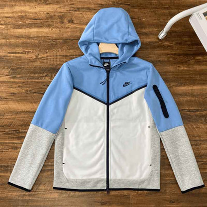Conjunto Nike Tech Fleece blue e gray - HYPER LIST