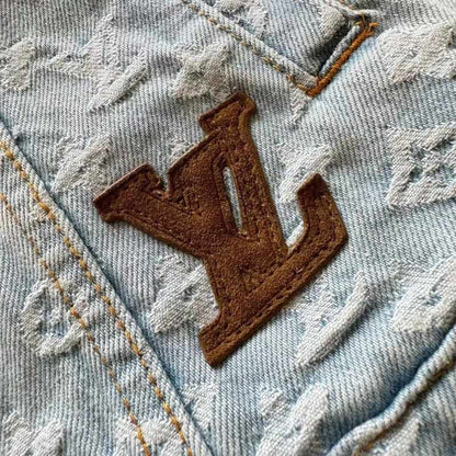 Jaqueta Louis Vuitton by Tyler, the Creator Monogram Denim - HYPER LIST