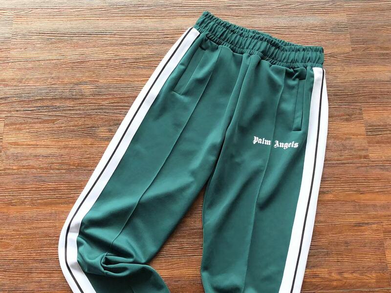 Calça Palm Angels Track Pants Green - HYPER LIST