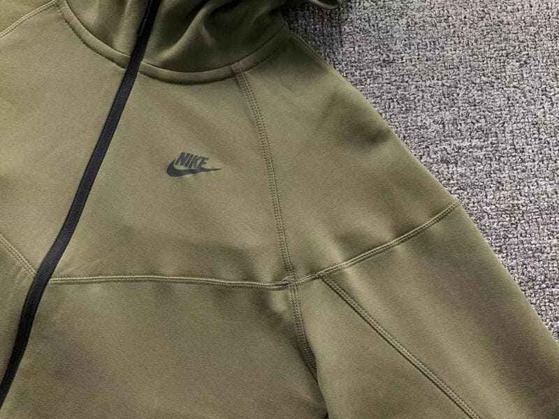 Jaqueta Nike Tech Fleece green 2023 - HYPER LIST
