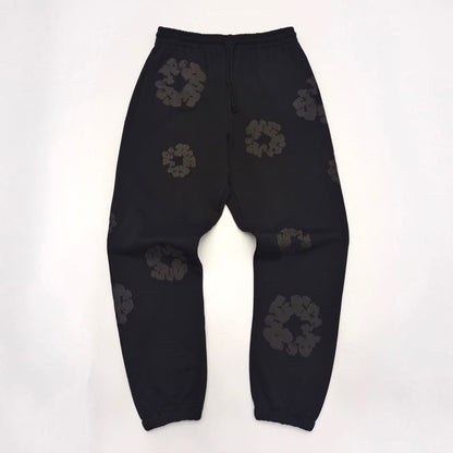 Calça Denim Tears Cotton Wreath Black Monochrome - HYPER LIST