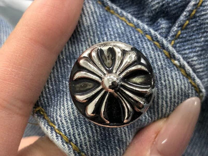 Calça Chrome Hearts Jeans Cross - HYPER LIST
