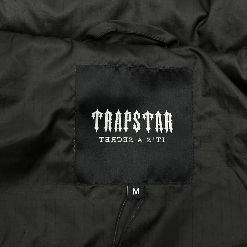 Trapstar Shooters Hooded Puffer Black/Reflective - HYPER LIST