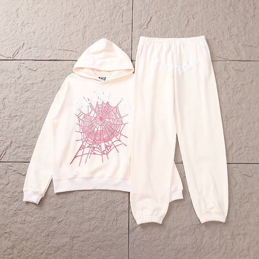 Sp5der White Tracksuit