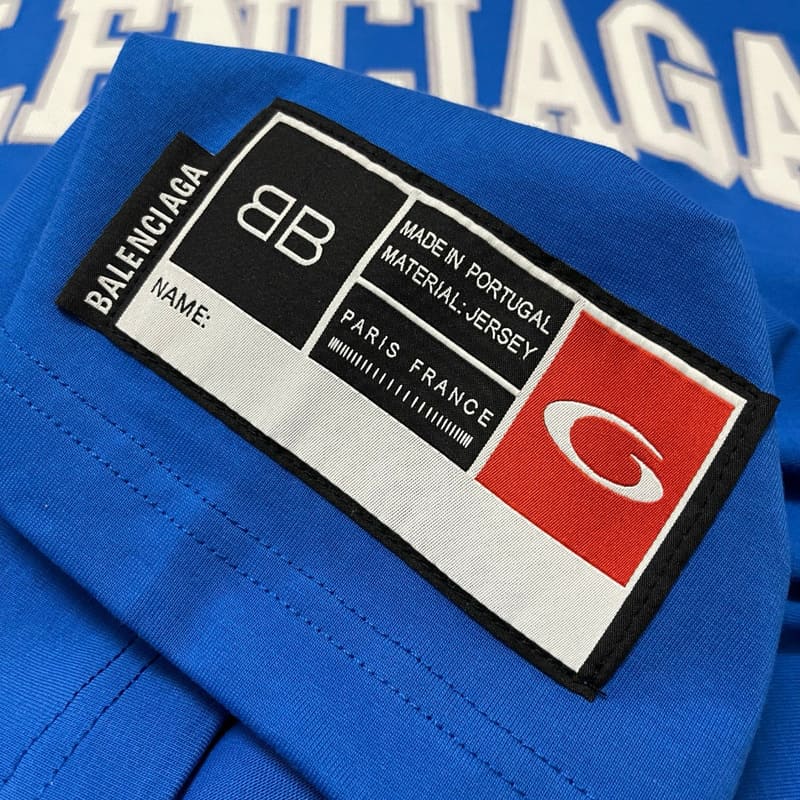 Camiseta Balenciaga Basketball Series Azul - HYPER LIST