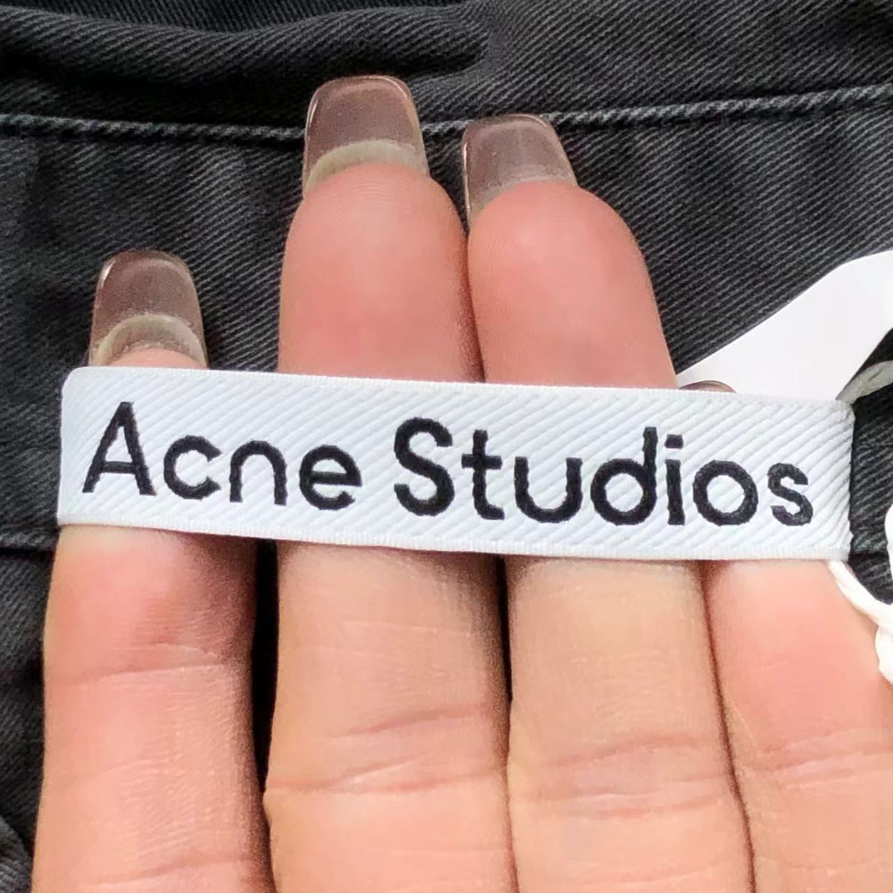 Acne Studios Polo Gray T-Shirt