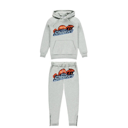 Conjunto Trapstar Shooters Grey Orange - HYPER LIST