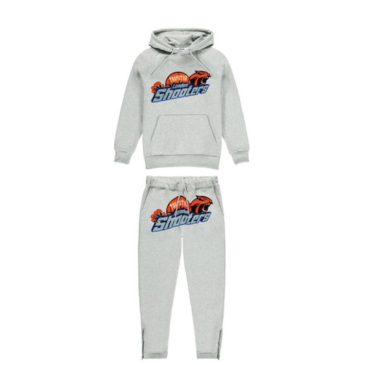 Conjunto Trapstar Shooters Grey Orange - HYPER LIST