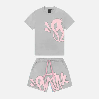 Conjunto Shorts Synaworld Cinza - HYPER LIST