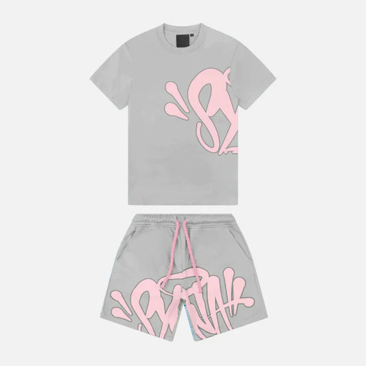 Conjunto Shorts Synaworld Cinza - HYPER LIST