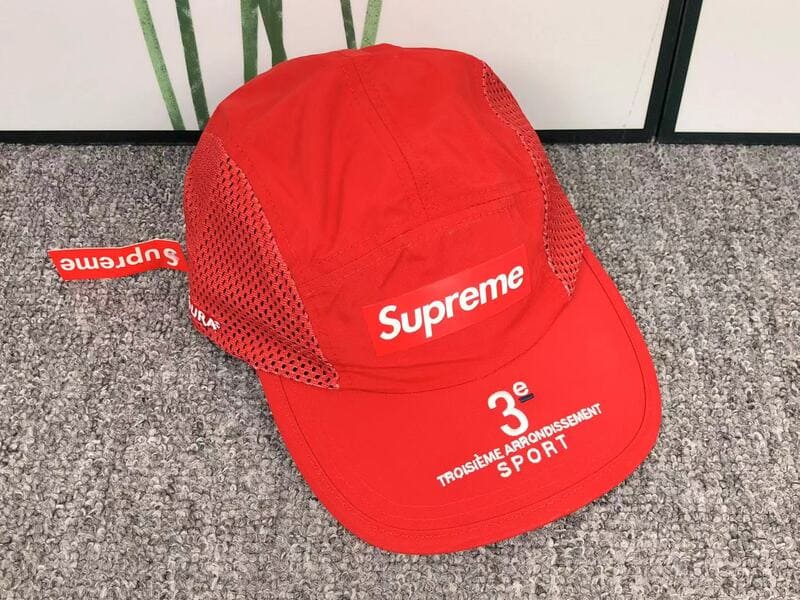 Boné Supreme Mesh Side Panel Camp red - HYPER LIST