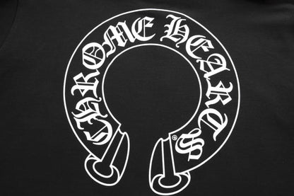 Moletom Chrome Hearts Horseshoe Floral black - HYPER LIST