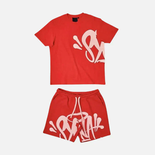 Conjunto Shorts Synaworld red - HYPER LIST