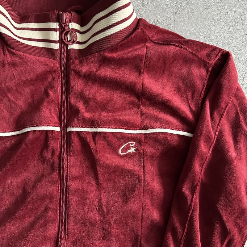 Conjunto Corteiz Veludo Vermelho - HYPER LIST
