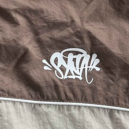 Conjunto Synaworld 'Syna Logo' Shell Marrom/Bege - HYPER LIST