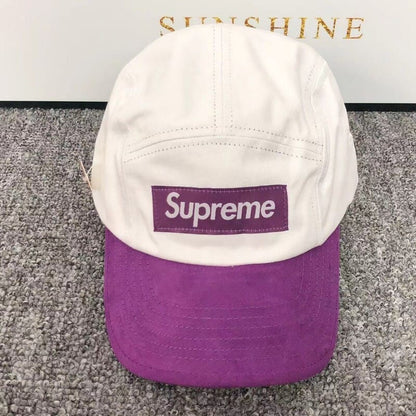 Boné Supreme Suede Visor Camp Natural - HYPER LIST