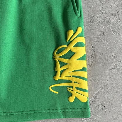Conjunto Team Syna Hood Twinset Green - HYPER LIST
