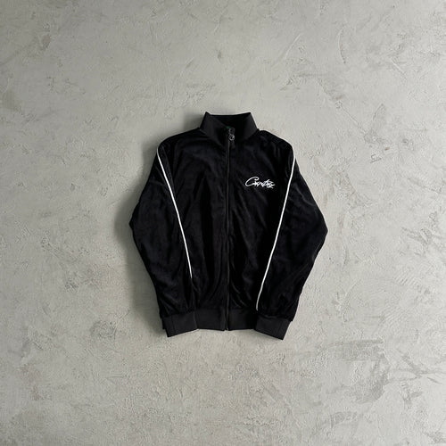 Corteiz Velour Black Tracksuit